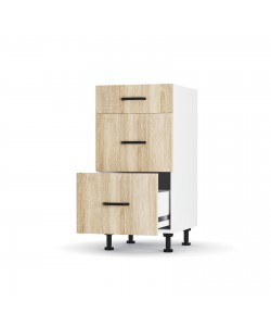 Modest Κάτω Ντουλάπι Συρταριέρα Σονόμα 40x48x82 εκ Modest Κάτω Ντουλάπι Συρταριέρα Σονόμα 40x48x82 εκ