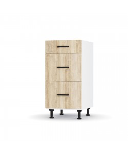 Modest Κάτω Ντουλάπι Συρταριέρα Σονόμα 40x48x82 εκ