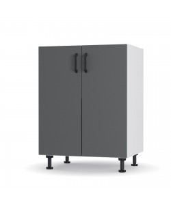 Modest Κάτω Ντουλάπι Ανθρακί 60x48x82cm