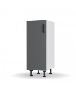 Modest Κάτω Ντουλάπι Ανθρακί 30x48x82cm