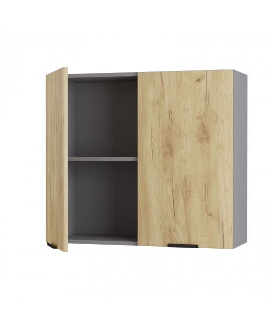 Craft Πάνω Ντουλάπι Χρυσό Δρυς 80x30x72cm Craft Πάνω Ντουλάπι Χρυσό Δρυς 80x30x72cm