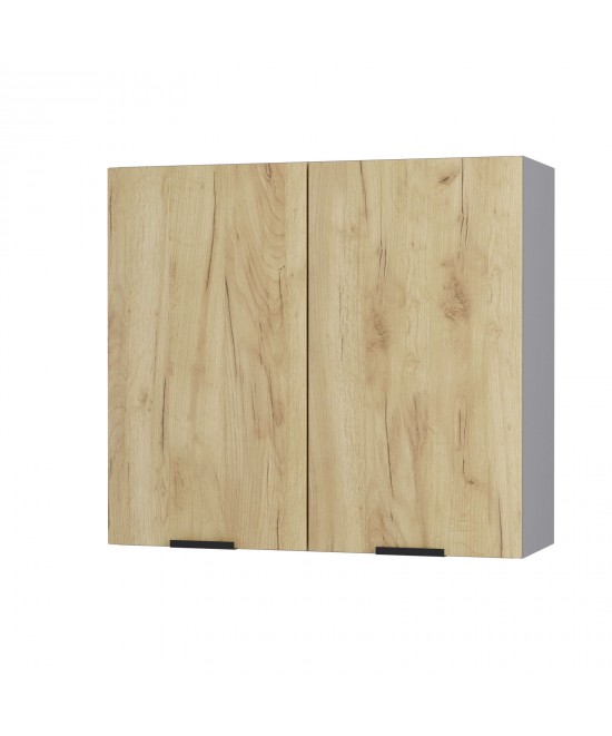 Craft Πάνω Ντουλάπι Χρυσό Δρυς 80x30x72cm Craft Πάνω Ντουλάπι Χρυσό Δρυς 80x30x72cm