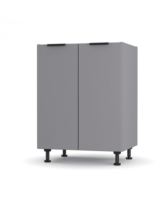 Craft Κάτω Ντουλάπι Γραφίτη 60x48x82cm