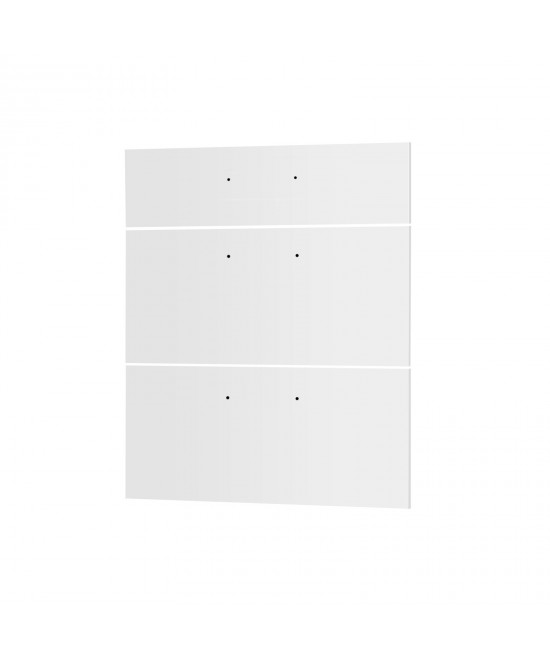 Προσόψεις Συρταρίερας Charlotte Λευκό 80x71.4x1.6cm Προσόψεις Συρταρίερας Charlotte Λευκό 80x71.4x1.6cm