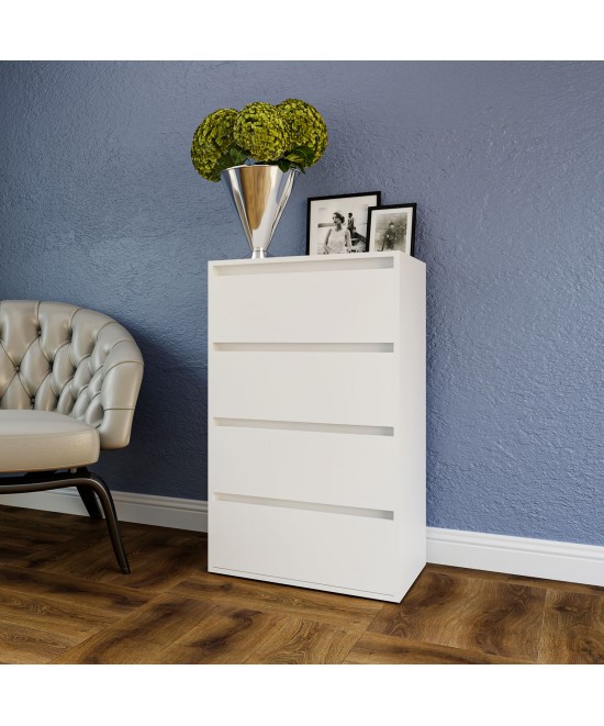 Συρταριέρα Idea Λευκό 80x42x100cm