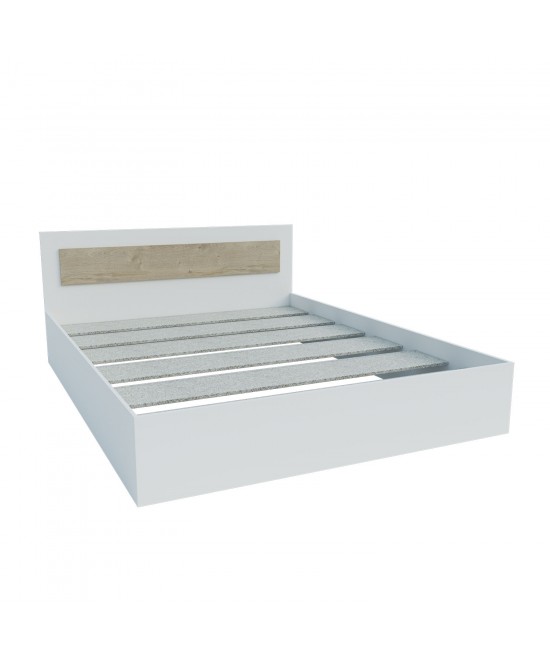 Κρεβάτι Viva Λευκό-Σονόμα 160x200cm