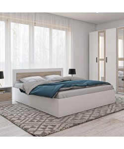 Κρεβάτι Viva Λευκό-Σονόμα 160x200cm