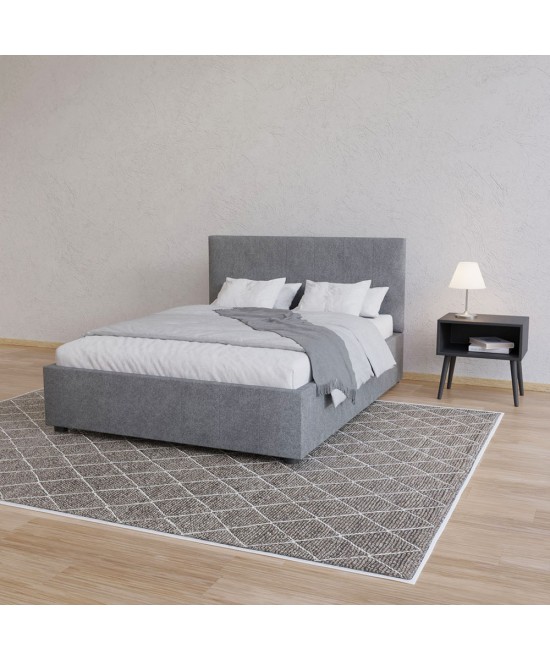 Κρεβάτι Billy Γκρι 140x200cm