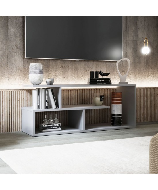 Έπιπλο TV Eden Γκρι 100x29.6x40cm