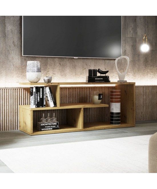 Έπιπλο TV Eden Δρυς 100x29.6x40cm