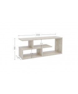 Έπιπλο TV Eden Δρυς 100x29.6x40cm
