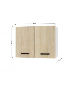 Anita Πάνω Ντουλάπι Σονόμα 80x30x57cm Anita Πάνω Ντουλάπι Σονόμα 80x30x57cm