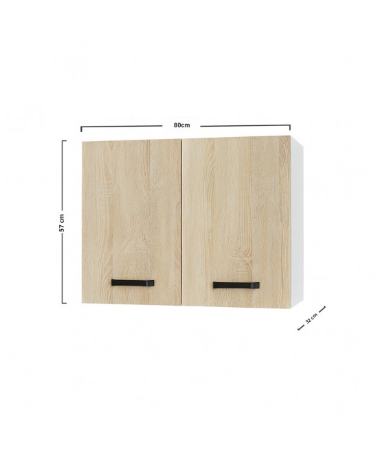 Anita Πάνω Ντουλάπι Σονόμα 80x30x57cm Anita Πάνω Ντουλάπι Σονόμα 80x30x57cm