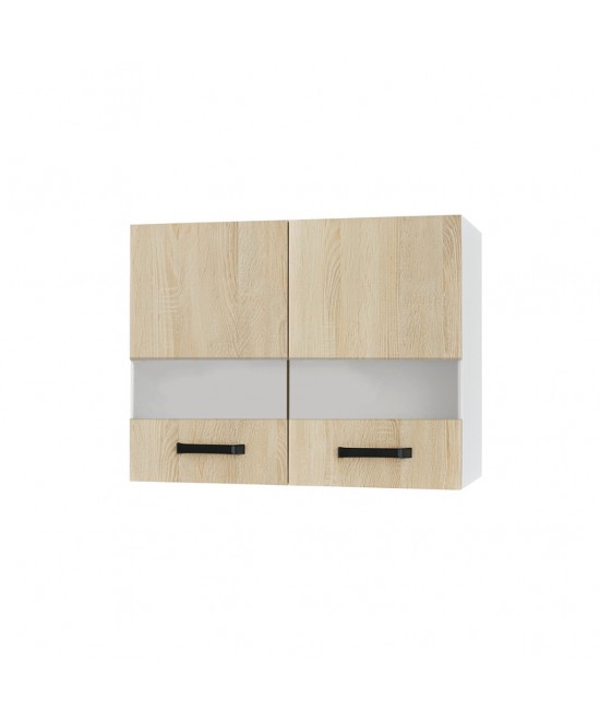 Anita Πάνω Ντουλάπι-Βιτρίνα Σονόμα 80x30x57cm Anita Πάνω Ντουλάπι-Βιτρίνα Σονόμα 80x30x57cm