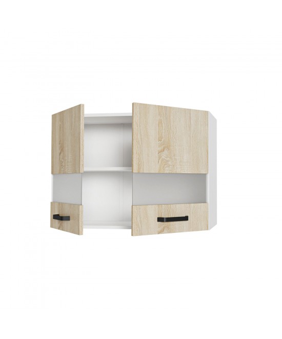 Anita Πάνω Ντουλάπι-Βιτρίνα Σονόμα 80x30x57cm Anita Πάνω Ντουλάπι-Βιτρίνα Σονόμα 80x30x57cm