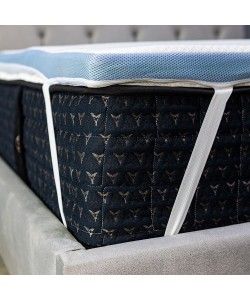 Ανώστρωμα Cool Gel 4cm με αποσμώμενο κάλυμμα 160x200x4cm