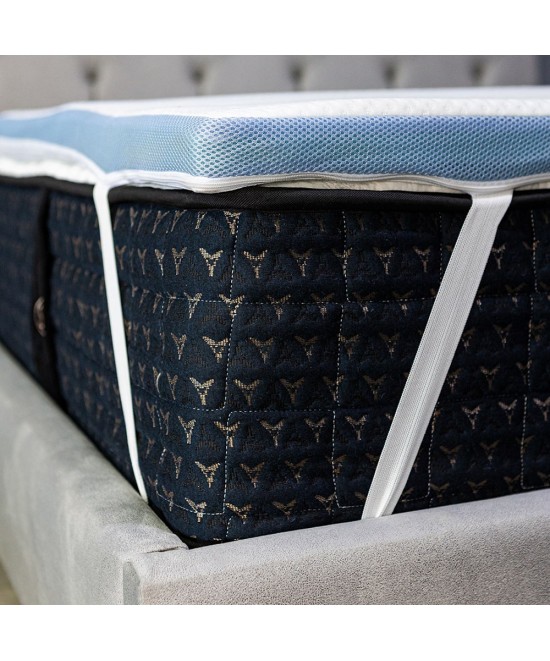 Ανώστρωμα Cool Gel 4cm με αποσμώμενο κάλυμμα 90x200x4cm Ανώστρωμα Cool Gel 4cm με αποσμώμενο κάλυμμα 90x200x4cm