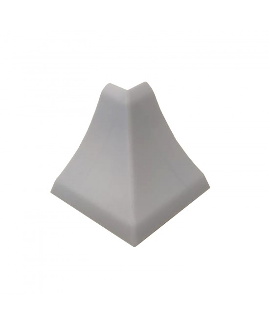 Γωνία Εξωτερική Αρμοκάλυπτρου Γκρι 4x2.5x4cm Γωνία Εξωτερική Αρμοκάλυπτρου Γκρι 4x2.5x4cm