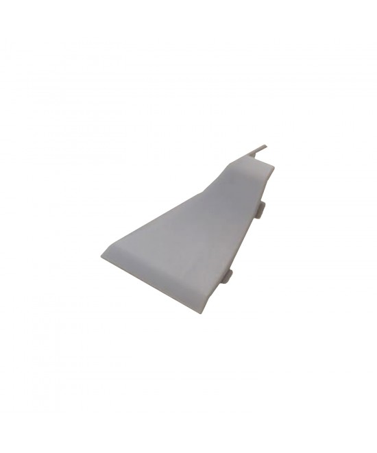 Γωνία Εξωτερική Αρμοκάλυπτρου Γκρι 4x2.5x4cm Γωνία Εξωτερική Αρμοκάλυπτρου Γκρι 4x2.5x4cm