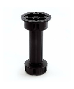 Πόδι 15cm για Ντουλάπι Κουζίνας Μαύρο