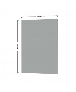 Modest Κάτω Πλαϊνό Κουζίνας Γκρι 58x1.6x82cm Modest Κάτω Πλαϊνό Κουζίνας Γκρι 58x1.6x82cm