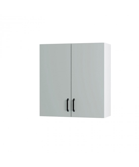 Modest Πάνω Ντουλάπι Γκρι 60x32x72εκ