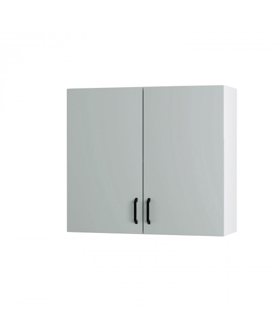 Modest Πάνω Ντουλάπι Γκρι 80x32x72εκ