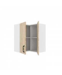 Modest Πάνω Ντουλάπι Γωνιακό Σονόμα 60-60x32x72cm