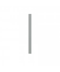 Modest Καταφραγή Ντουλαπιού Γκρι 5x1.6x72cm