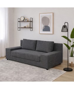 Καναπές Κρεβάτι Favorite Τριθέσιος Γκρι 200x81x71cm