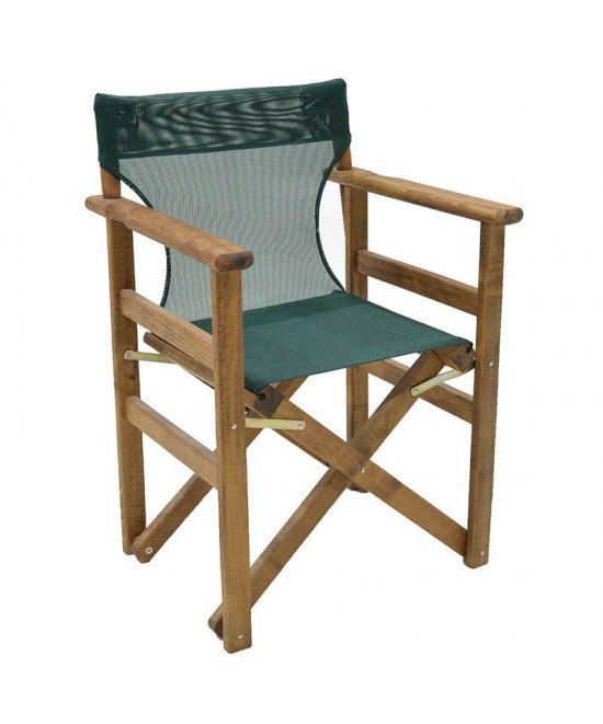 Διάτρητο πανί klikareto επαγγελματικό για πολυθρόνα σκηνοθέτη χρώματος κυπαρισσί 46x53x80