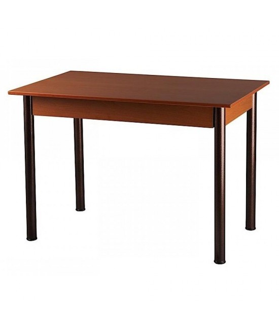 Τραπέζι μεταλλικό σε χρώμα μαύρο/καφέ 60x100x74.5εκ. Τραπέζι μεταλλικό σε χρώμα μαύρο/καφέ 60x100x74.5εκ.