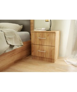 Κομοδίνο "PARMA" σε χρώμα μελί 45x34x47 Κομοδίνο "PARMA" σε χρώμα μελί 45x34x47