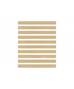 Τάβλες κρεβατιού από φυσικό ξύλο 150x200