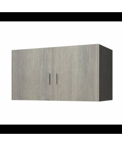 Πατάρι ντουλάπας δίφυλλο σε χρώμα σταχτί 105x50x60 Πατάρι ντουλάπας δίφυλλο σε χρώμα σταχτί 105x50x60