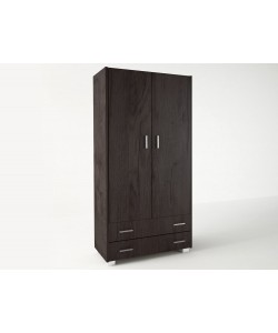 Ντουλάπα δίφυλλη σε χρώμα βέγγε 105x50x180