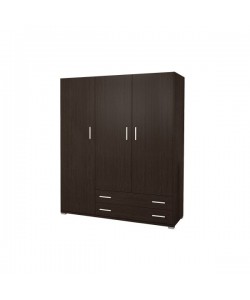 Ντουλάπα τρίφυλλη σε βέγγε χρώμα 110x50x180 Ντουλάπα τρίφυλλη σε βέγγε χρώμα 110x50x180