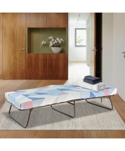 Κρεβάτι-ράντζο με τάβλες πολύχρωμο 82x182 Κρεβάτι-ράντζο με τάβλες πολύχρωμο 82x182