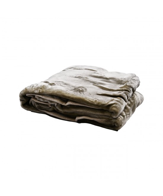 Κουβέρτα μινκ σε χρώμα μπεζ 220x230 Κουβέρτα μινκ σε χρώμα μπεζ 220x230