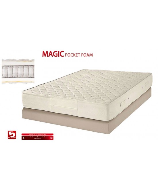 KPS ΣΤΡΩΜΑ MAGIC POCKET FOAM 180X200X28EK