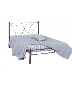 KPS/ ΙΡΙΔΑ ΚΡΕΒΑΤΙ ΜΕΤΑΛΛΙΚΟ ΗΜΙΔΙΠΛΟ ΕΛΛΗΝΙΚΗΣ ΚΑΤΑΣΚΕΥΗΣ ΓΙΑ ΣΤΡΩΜΑ 120Χ190 ΕΚ