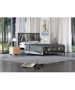 KPS/ FOREST  ΣΕΤ ΚΡΕΒΑΤΟΚΑΜΑΡΑ 3 ΤΕΜ ΜΕΤΑΛΛΟ ΓΙΑ ΣΤΡΩΜΑ 160Χ200 ΕΚ