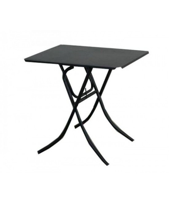 KPS/ ΤΡΑΠΕΖΙ ΚΑΦΕΝΕΙΟΥ ΕΞΩΤΕΡΙΚΟΥ ΧΩΡΟΥ ΠΤΥΣΣΟΜΕΝΟ ΜΕΤΑΛΛΙΚΟ ΤΡΑΠΕΖΙ ΔΙΣΚΑΛΟ 80Χ60Χ73 ΕΚ