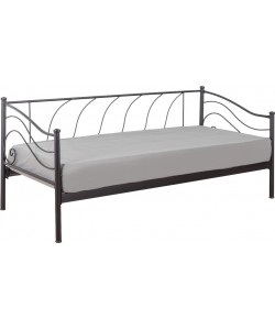 KPS/ ΛΟΥΙΖΑ ΚΡΕΒΑΤΙ-ΚΑΝΑΠΕΣ ΜΕΤΑΛΛΙΚΟ ΜΟΝΟ ΜΕ ΤΑΒΛΕΣ ΕΛΛΗΝΙΚΗΣ ΚΑΤΑΣΚΕΥΗΣ ΓΙΑ ΣΤΡΩΜΑ 90Χ200 ΕΚ