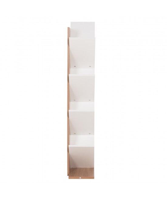 ΒΙΒΛΙΟΘΗΚΗ LIANA HM9028.14 ΜΕΛΑΜΙΝΗ SONAMA/ΛΕΥΚΟ 46x22x128,5Yεκ. ΒΙΒΛΙΟΘΗΚΗ LIANA HM9028.14 ΜΕΛΑΜΙΝΗ SONAMA/ΛΕΥΚΟ 46x22x128,5Yεκ.