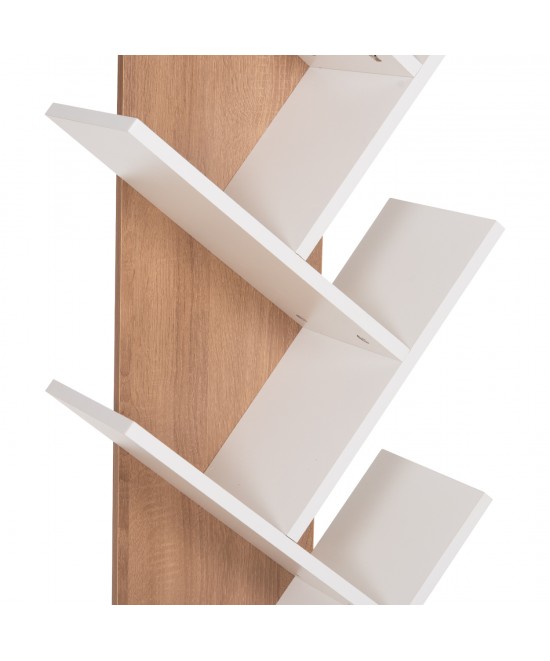 ΒΙΒΛΙΟΘΗΚΗ LIANA HM9028.14 ΜΕΛΑΜΙΝΗ SONAMA/ΛΕΥΚΟ 46x22x128,5Yεκ. ΒΙΒΛΙΟΘΗΚΗ LIANA HM9028.14 ΜΕΛΑΜΙΝΗ SONAMA/ΛΕΥΚΟ 46x22x128,5Yεκ.