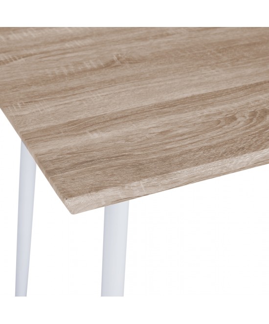 ΣΕΤ ΤΡΑΠΕΖΑΡΙΑΣ ΕΣ.ΧΩΡΟΥ 5ΤΜΧ PALOMA HM11389 ΛΕΥΚΟ-SONAMA MDF TOP