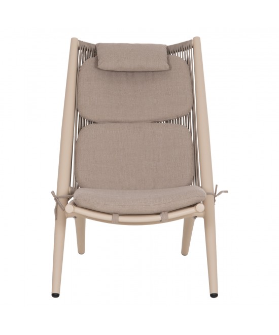 ΠΟΛΥΘΡΟΝΑ RELAX REMUS HM6642.04 ΑΛΟΥΜΙΝΙΟ ΣΑΜΠΑΝΙ-ΣΧΟΙΝΙ OLEFIN ΜΠΕΖ 63x87x94Υεκ.
