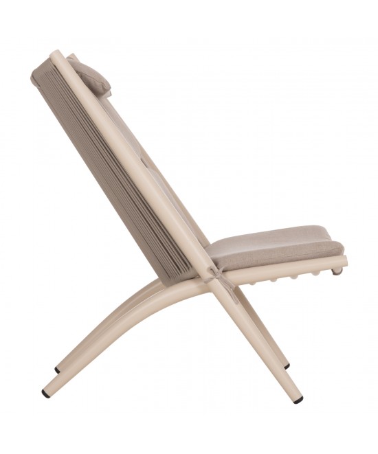 ΠΟΛΥΘΡΟΝΑ RELAX REMUS HM6642.04 ΑΛΟΥΜΙΝΙΟ ΣΑΜΠΑΝΙ-ΣΧΟΙΝΙ OLEFIN ΜΠΕΖ 63x87x94Υεκ.