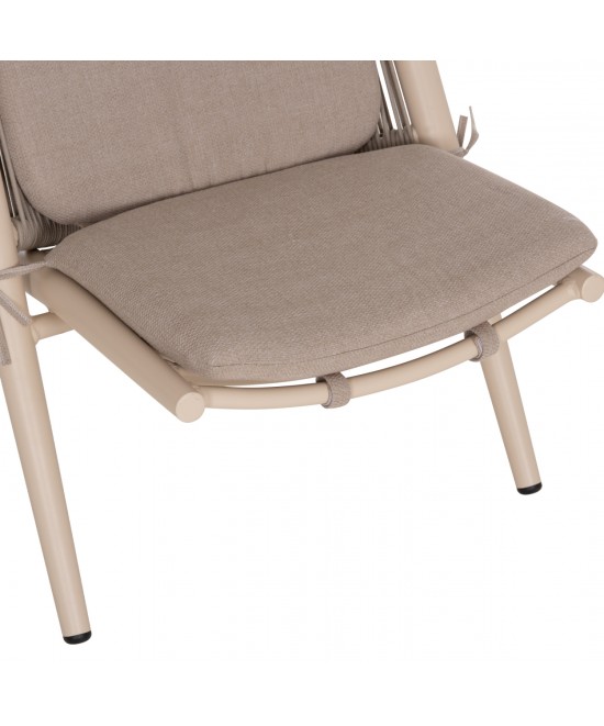 ΠΟΛΥΘΡΟΝΑ RELAX REMUS HM6642.04 ΑΛΟΥΜΙΝΙΟ ΣΑΜΠΑΝΙ-ΣΧΟΙΝΙ OLEFIN ΜΠΕΖ 63x87x94Υεκ.